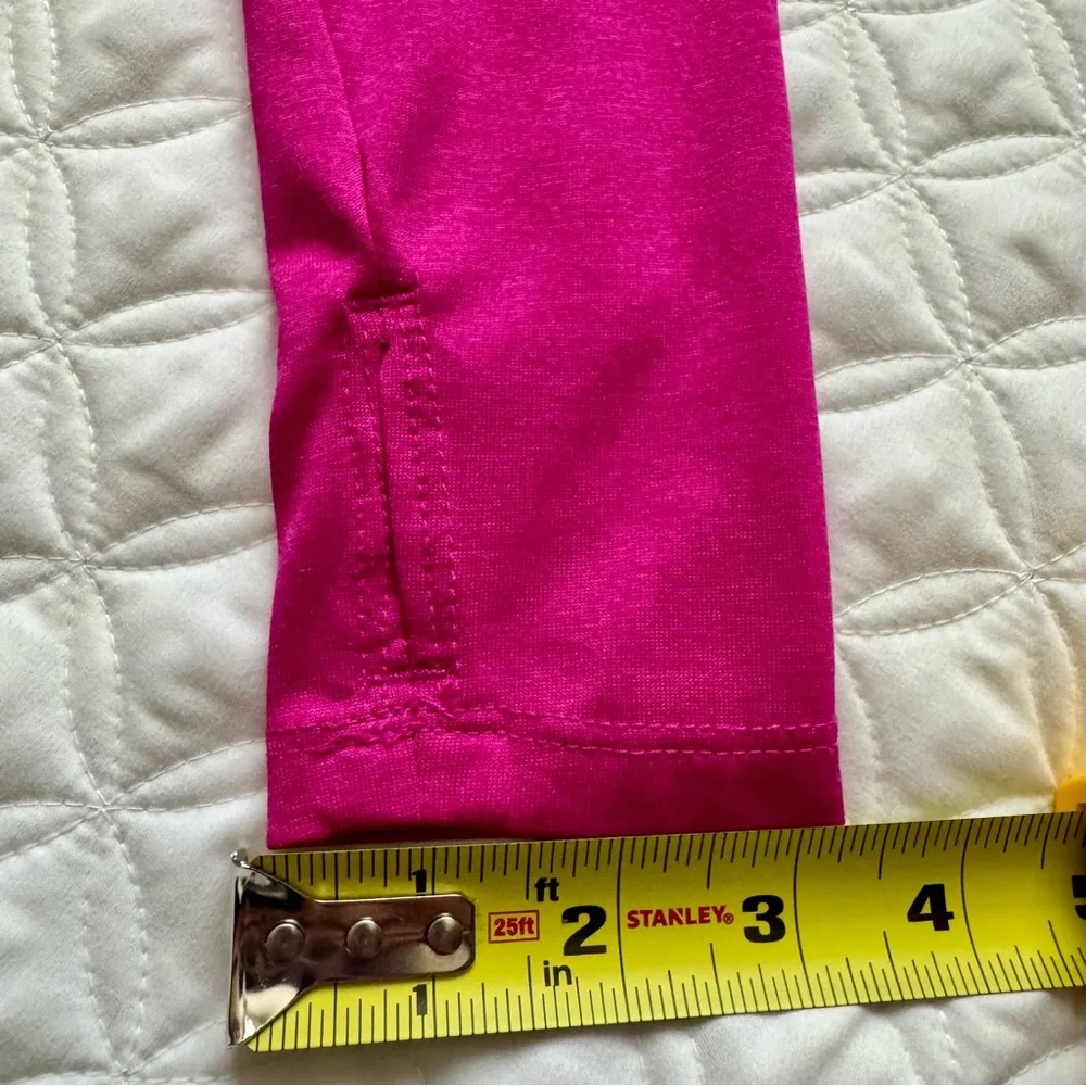 Old Navy Active Girls Go-Dry Crew Long Sleeve Shirt Pink Size Medium 8